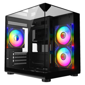 M275 Three Glass Tempered Glass Sea View PC Case